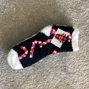 Plaid Fuzzy Lounge Socks 3-Pack